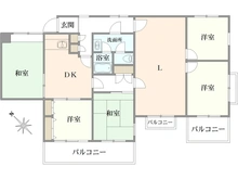 【東京都/文京区千石】ワコー千石マンション 間取り図