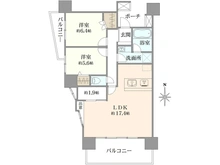【東京都/荒川区東尾久】ライオンズ田端アートレジデンス 間取り図