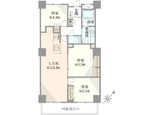 【埼玉県/川口市飯塚】東急ドエル・スカイマークタワー川口 間取り図
