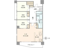 【東京都/板橋区大山町】アデニウム大山町 間取り図