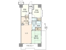 【東京都/荒川区西尾久】コスモ田端北 間取り図