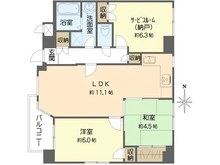 【大阪府/大阪市天王寺区国分町】シーズ天王寺イースト 間取り図