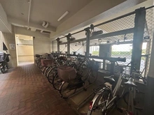 【大阪府/大阪市阿倍野区天王寺町北】阿倍野シティハイツ 駐輪場