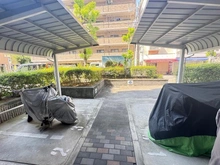 【大阪府/大阪市住吉区苅田】サンマンションアトレあびこ バイク置き場