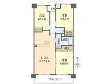 【大阪府/大阪市住吉区苅田】サンマンションアトレあびこ 間取り図