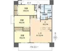 【大阪府/大阪市東住吉区杭全】ブラームス天王寺東 間取り図