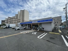 【大阪府/大阪市東住吉区公園南矢田】長居公園スカイハイツ ローソン 長居公園南店（現地より約90m）：