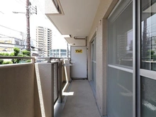 【大阪府/大阪市阿倍野区播磨町】日商岩井帝塚山マンション バルコニー