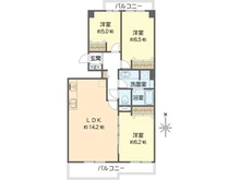 【大阪府/大阪市阿倍野区旭町】あべのマルシェ 西館 間取り図