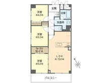【大阪府/大阪市天王寺区南河堀町】天王寺スカイハイツ 間取り図