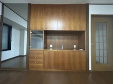 【大阪府/大阪市東住吉区北田辺】エステ・ルミナス北田辺 テレビボード：※造作家具：設置年月不明