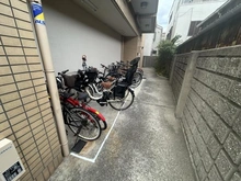 【大阪府/大阪市東住吉区北田辺】エステ・ルミナス北田辺 駐輪場