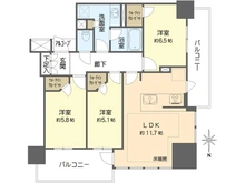 【大阪府/大阪市天王寺区上本町】メトライズタワー大阪上本町 間取り図