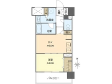 【大阪府/大阪市天王寺区勝山】プレサンスロジェ天王寺勝山 間取り図