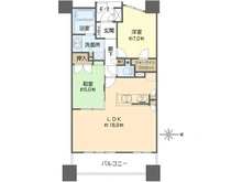 【大阪府/大阪市天王寺区清水谷町】クレアシティ大阪清水谷 間取り図