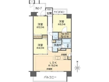 【大阪府/大阪市東住吉区今川】ユニハイム東住吉フォレスト 間取り図
