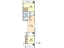 【大阪府/大阪市住吉区東粉浜】グランドメゾン住吉大社 間取り図