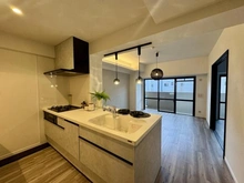 【大阪府/大阪市住吉区万代東】ライオンズマンション住吉万代東 キッチン：※家具調度品等は販売価格に含まれておりません