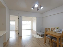 【大阪府/大阪市東住吉区湯里】朝日プラザ湯里 リビング・ダイニング