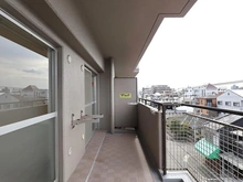 【大阪府/大阪市東住吉区湯里】朝日プラザ湯里 バルコニー