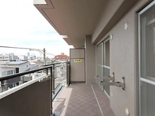【大阪府/大阪市東住吉区湯里】朝日プラザ湯里 バルコニー