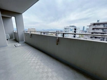 【大阪府/大阪市天王寺区上本町】カルム四天王寺夕陽ケ丘 バルコニー