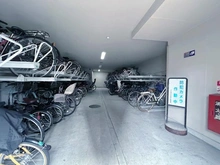 【大阪府/大阪市天王寺区上本町】カルム四天王寺夕陽ケ丘 駐輪場：有償