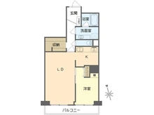 【大阪府/大阪市天王寺区南河堀町】天王寺スカイハイツ 間取り図