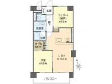 【大阪府/大阪市阿倍野区昭和町】ライオンズマンション昭和町 間取り図