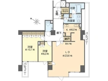 【兵庫県/芦屋市東芦屋町】ザ・パークハウス芦屋川 間取り図