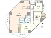 【大阪府/大阪市天王寺区四天王寺】グランフレージュ四天王寺 間取り図