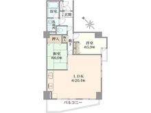 【大阪府/大阪市東住吉区桑津】ラフェスト天王寺東 間取り図
