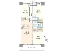 【大阪府/大阪市住吉区苅田】サンマンションアトレあびこ 間取り図