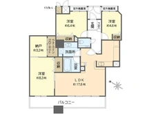 【大阪府/大阪市港区南市岡】キングスクエアランドレックス C棟 間取り図