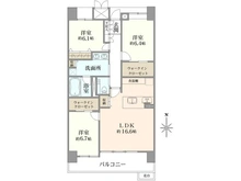【大阪府/大阪市阿倍野区旭町】あべのドルチェ 間取り図