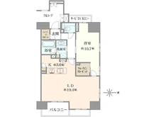 【大阪府/大阪市天王寺区上汐】グランドメゾン大阪上本町 間取り図