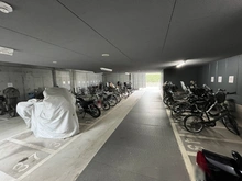 【大阪府/大阪市阿倍野区松崎町】シティータワーグラン天王寺 駐輪場・バイク置場