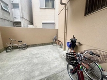 【大阪府/大阪市東住吉区北田辺】朝日プラザ北田辺 駐輪場