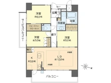 【大阪府/大阪市住吉区苅田】グランアッシュあびこvive 間取り図