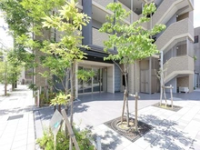 【大阪府/大阪市東住吉区杭全】プレサンスロジェ東住吉II エントランス