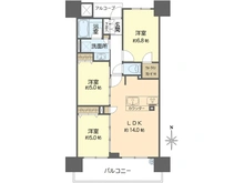 【大阪府/大阪市東住吉区杭全】プレサンスロジェ東住吉II 間取り図