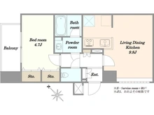 【東京都/品川区小山】ベル・シャンブル小山 間取り図