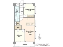 【東京都/大田区中馬込】馬込ヒミコマンション 間取り図