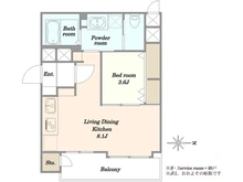 【東京都/大田区大森北】シャンボール第二大森 間取り図