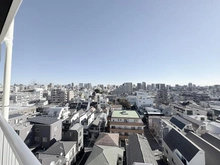 【東京都/品川区西中延】レグラス荏原中延 眺望：共用廊下から