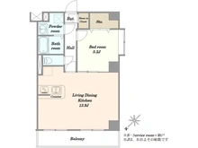【東京都/品川区西中延】レグラス荏原中延 間取り図