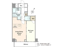 【東京都/大田区仲池上】ガリシア西馬込 間取り図