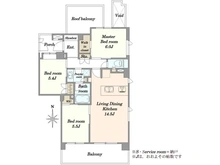 【東京都/品川区中延】レジデンシャル品川中延 間取り図