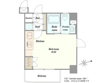 【東京都/品川区豊町】ブレッザ戸越 間取り図