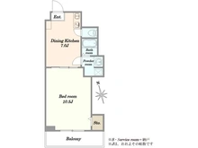 【東京都/大田区東六郷】六郷東豊エステート 間取り図